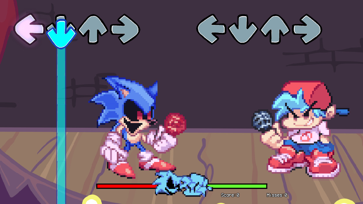 iTysonnation..- (LOSERASS!!!! :0) ▷ 🇵🇸 on Game Jolt: Sonic FNF Sprites  Week 6 Pixelated