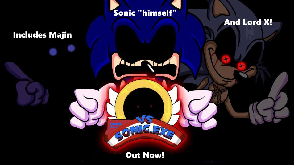 Confronting Yourself But Majin Sonic Vs Sonic.exe Sing It (FNF