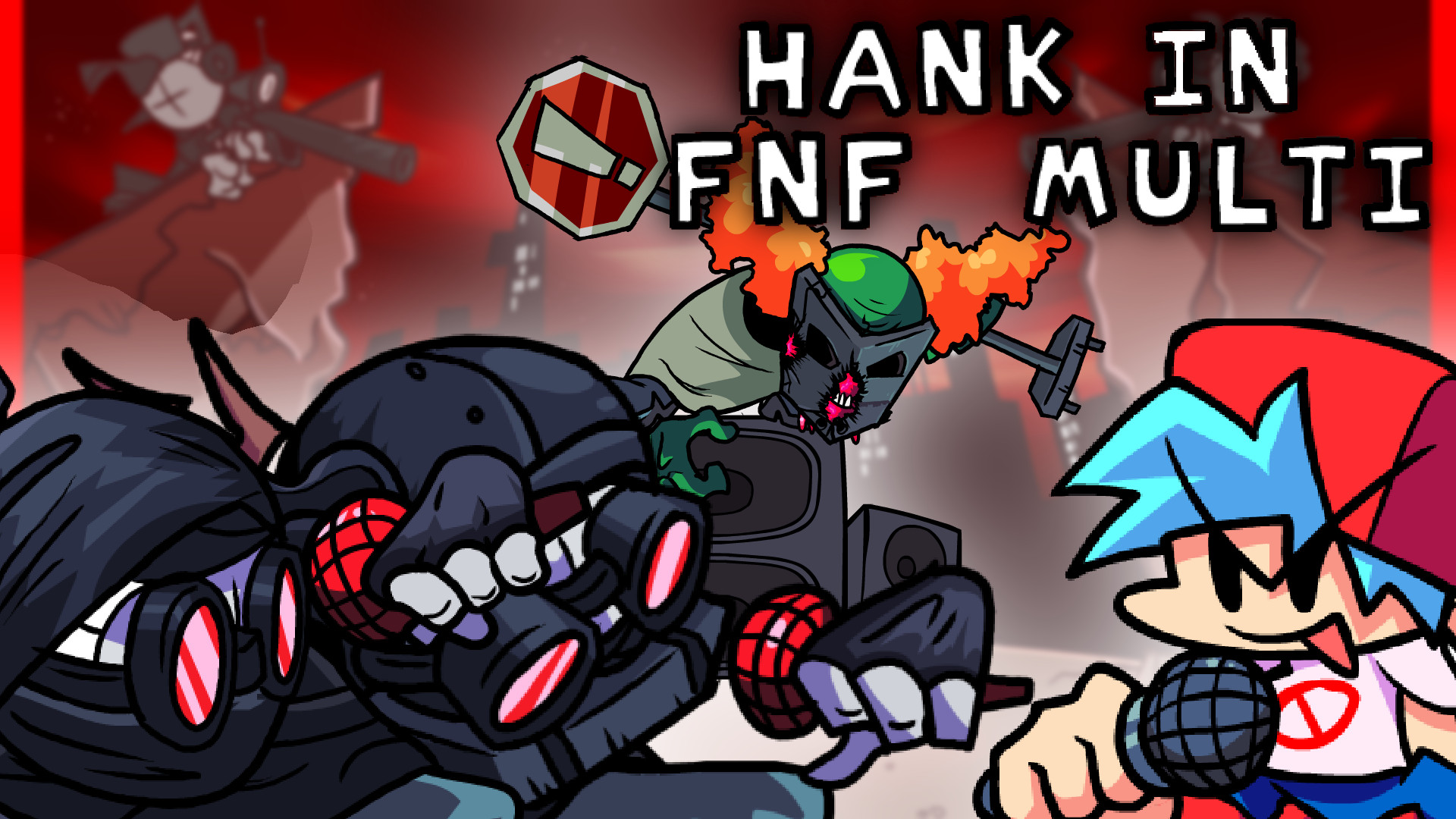 بازی FNF Online- Vs Hank Challenge - دانلود