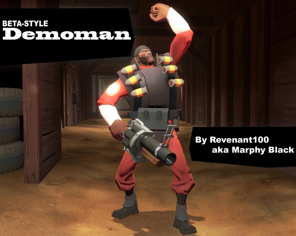 BetaStyle Demoman [Team Fortress 2] [Mods]