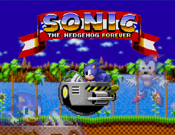 Ohshima Sonic & Eggman in Sonic 1 Forever ✪ First Look Gameplay