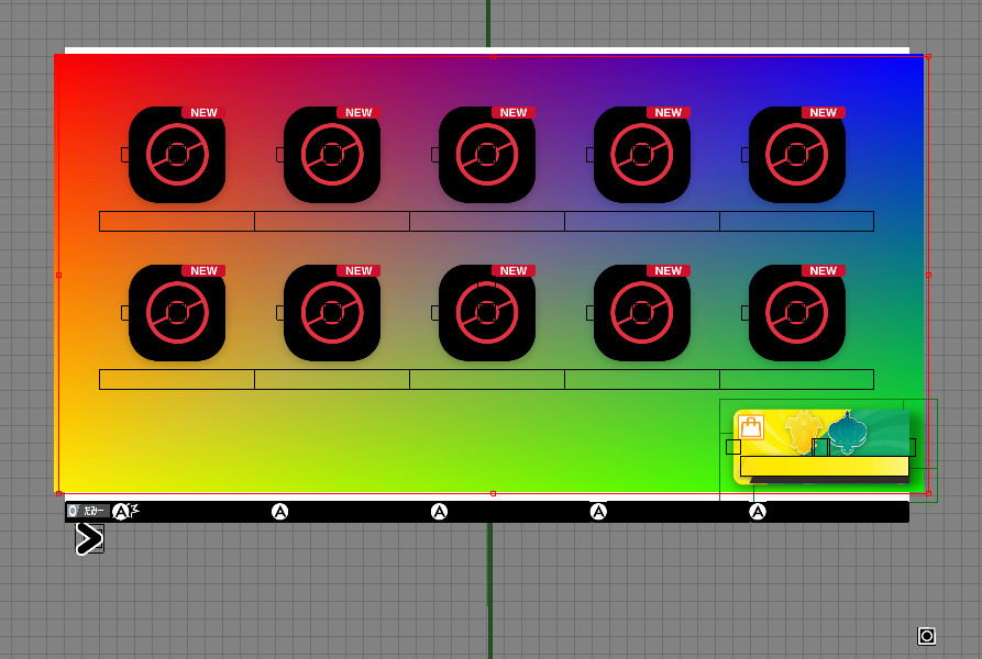 Rainbow Menu Background Mod for Pokemon Sword & Shield | SWSH Mods