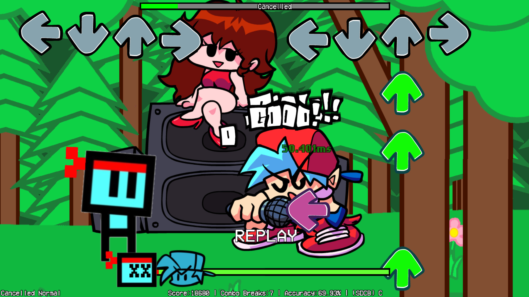 Friday night funkin VS Clunky (Gamejolt Mod jam) [Friday Night Funkin