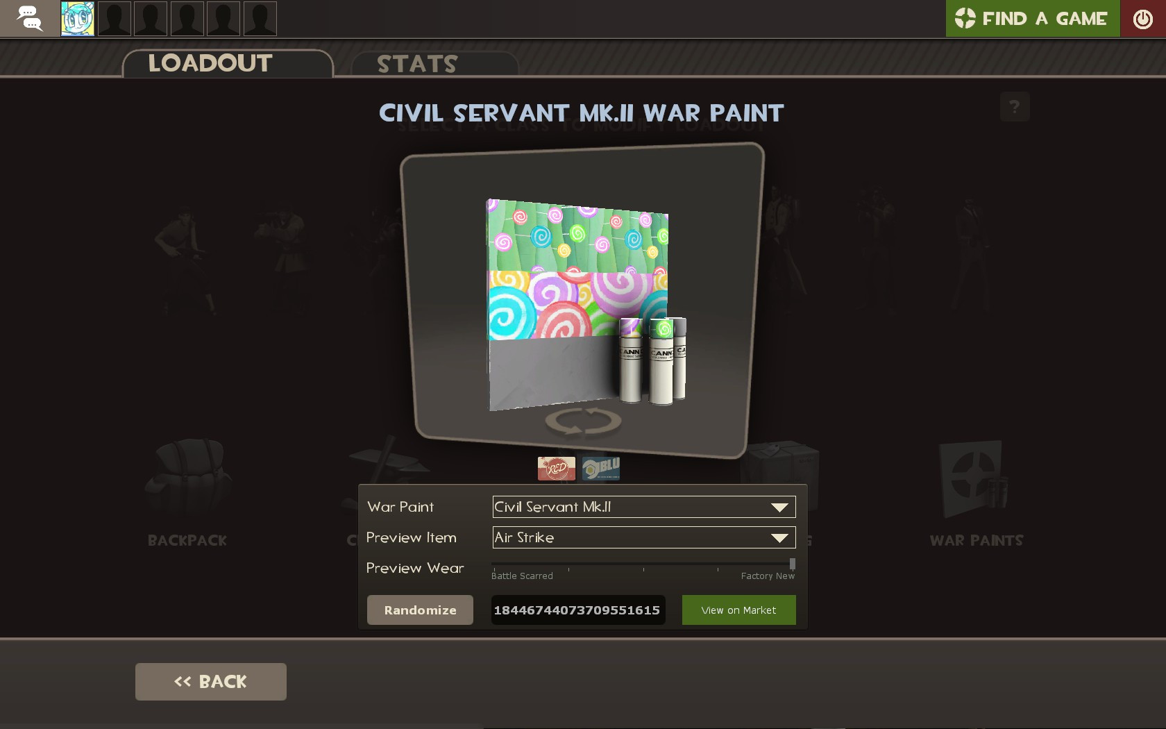 Brain Candy Mk.II War Paint
