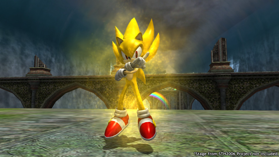 Xbox 360 - Sonic the Hedgehog (2006) - Super Sonic - The Models