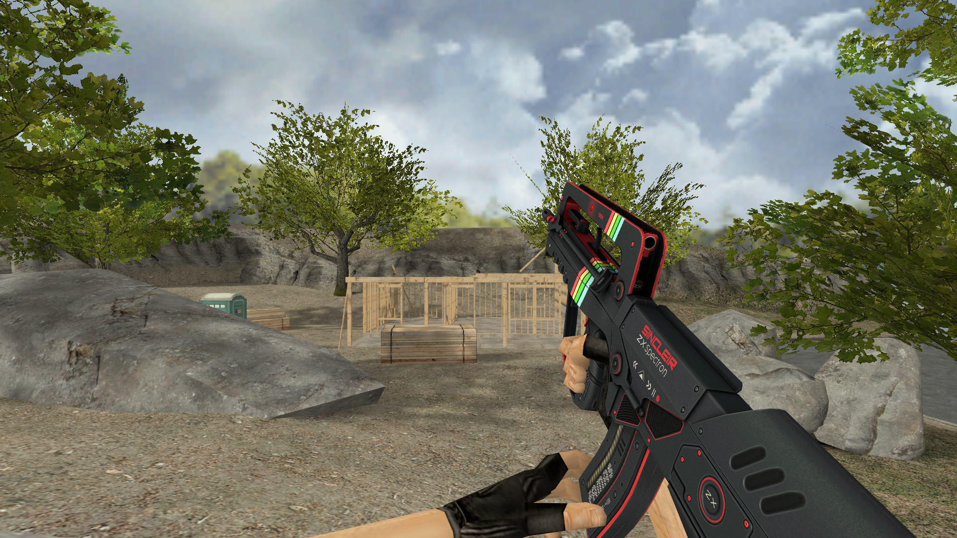 FAMAS ZX Spectron cs go skin free