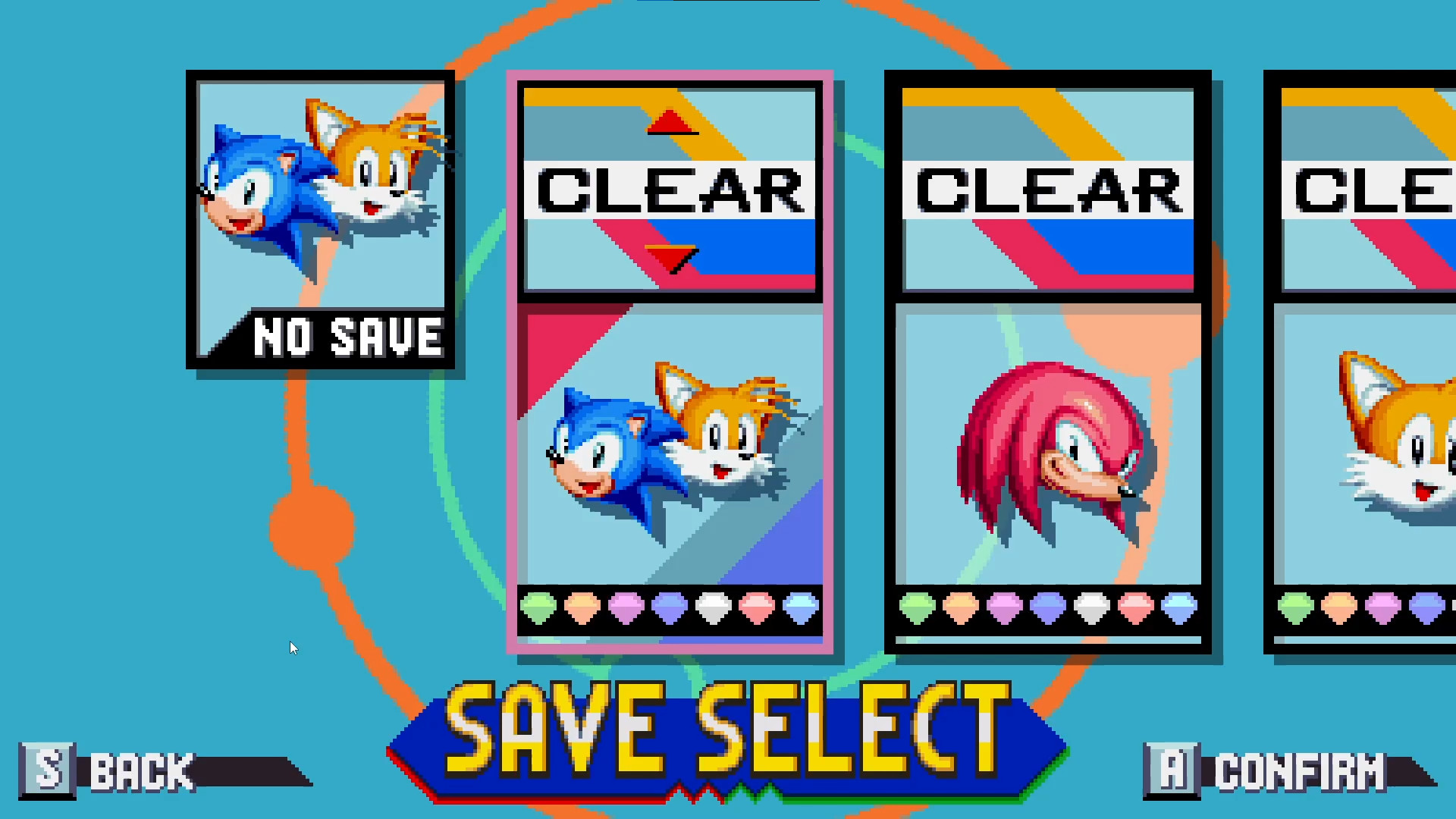 sonic mania save data steam