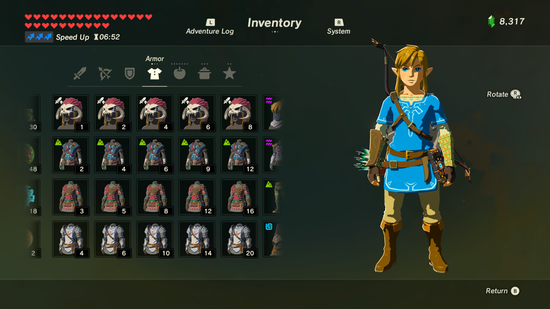 Armor Revamp [The Legend of Zelda: Breath of the Wild (WiiU)] [Mods]