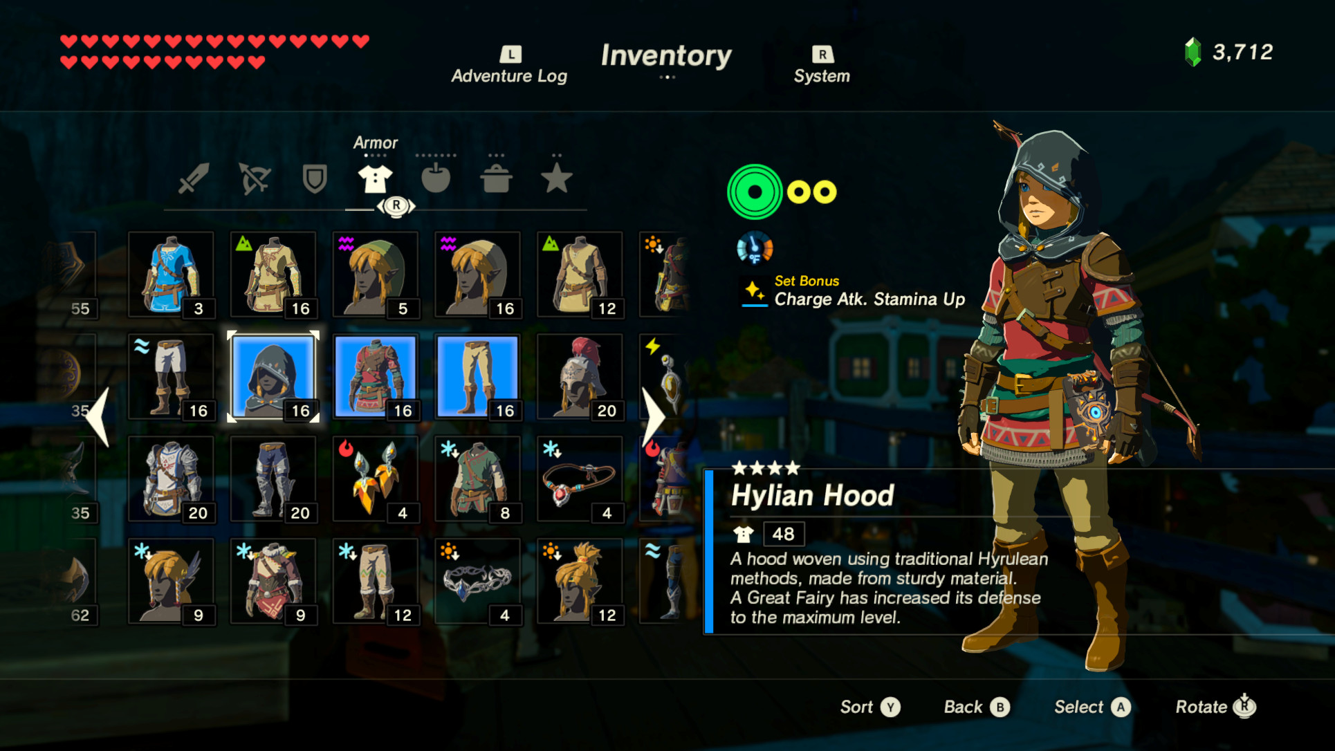 Armor Revamp [The Legend of Zelda: Breath of the Wild (WiiU)] [Mods]