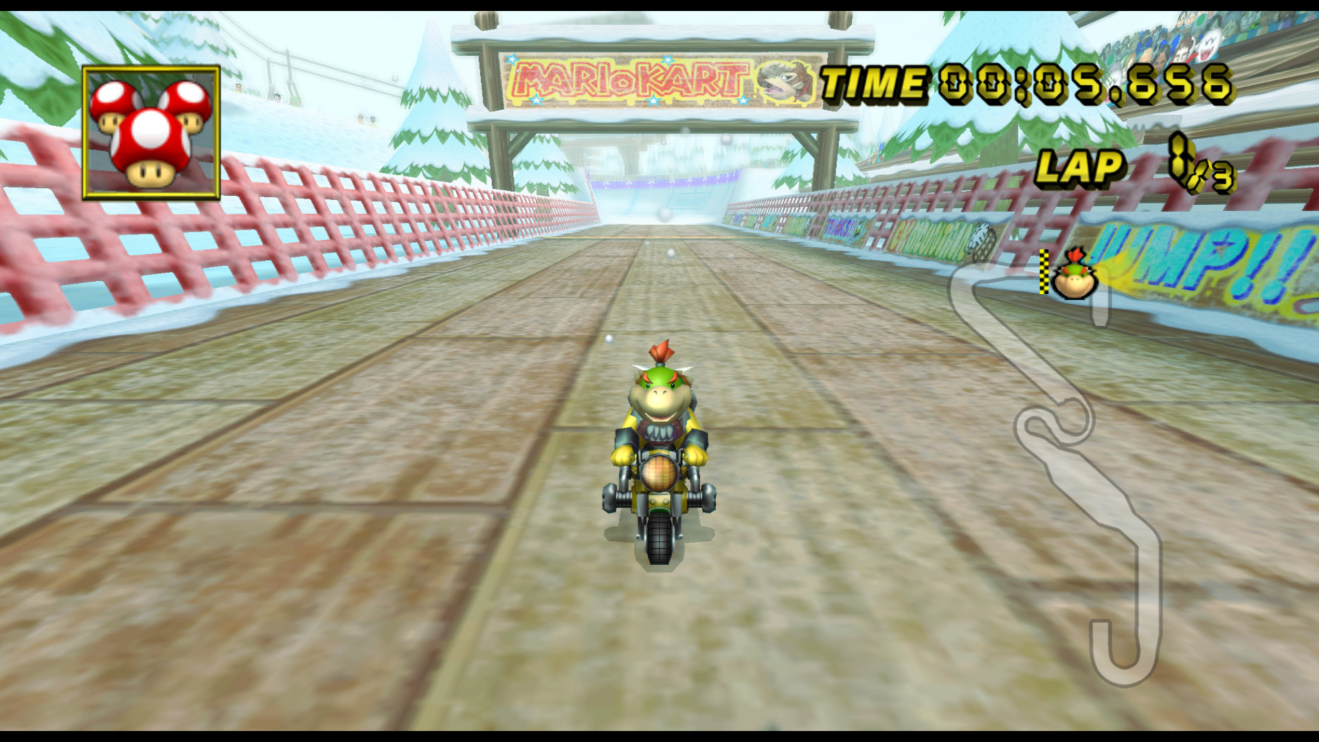 Bowser Jr. as a Lightweight [Mario Kart Wii] [Mods]