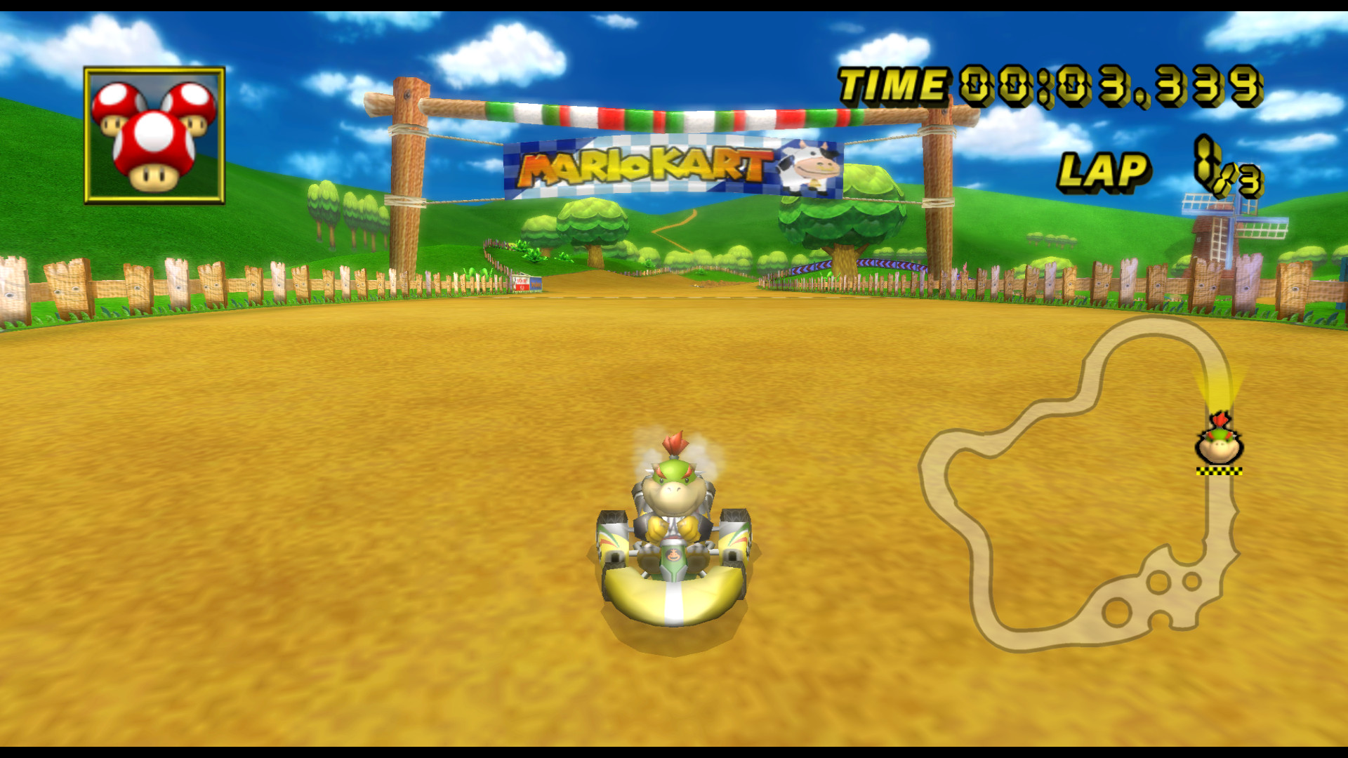 Bowser Jr. as a Lightweight [Mario Kart Wii] [Mods]