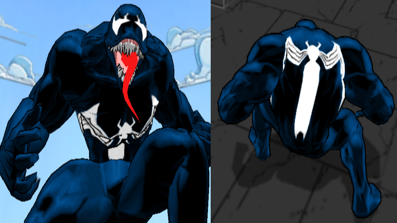 ultimate spiderman ps2 venom