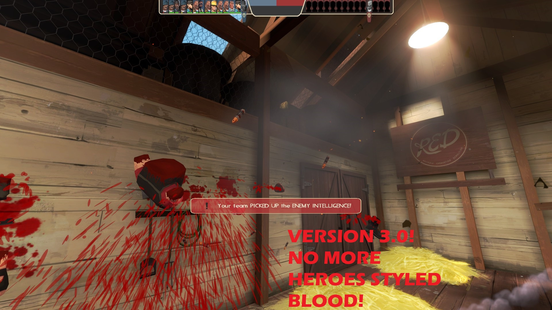 Consistent TF2 Blood Decals 3.0 [Team Fortress 2] [Mods]