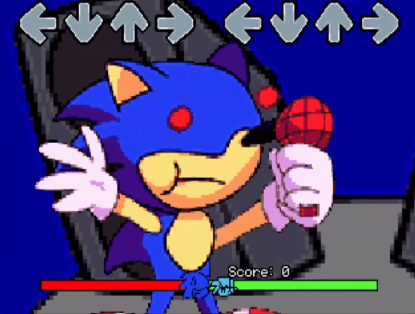 FNF Sonic Exe 3.0 Test - Play Full Screen - FNF Multiplayer