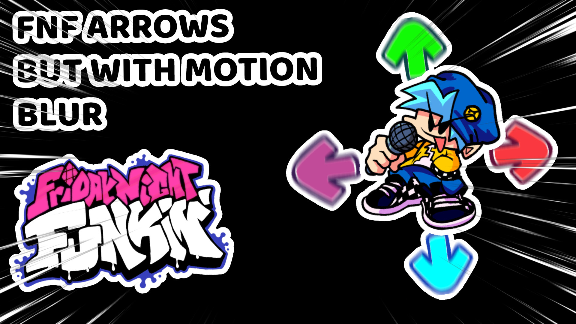 FNF Motion Blur Arrows! Mod for Friday Night Funkin' | FNF Mods