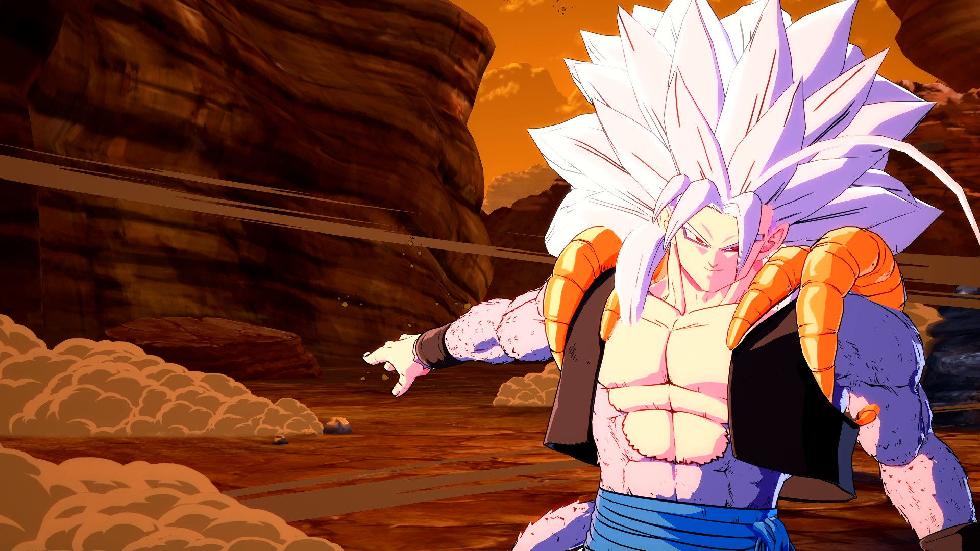 Gogeta Super saiyan 5 [Dragon Ball FighterZ] [Mods]