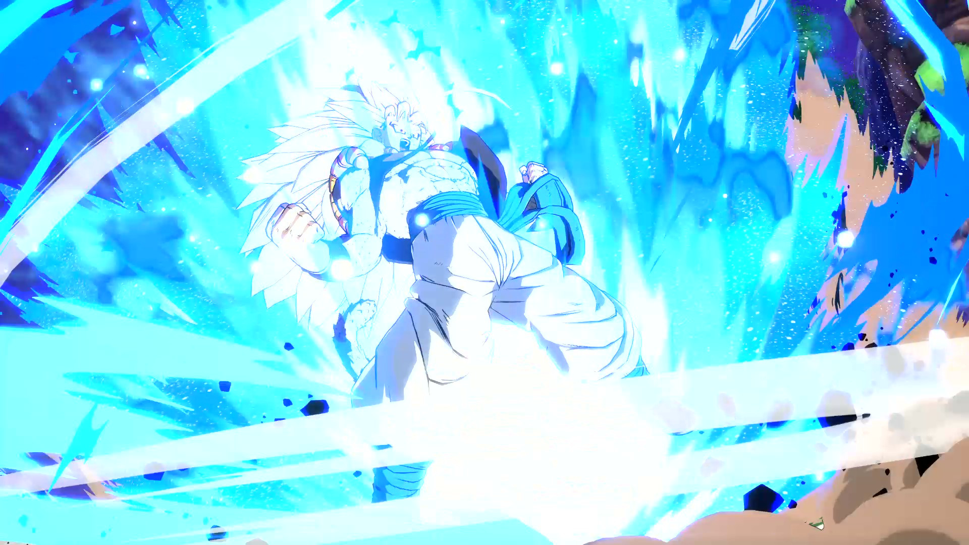 Super Saiyan 4 Goku over Gogeta 4 (1.1) – FighterZ Mods