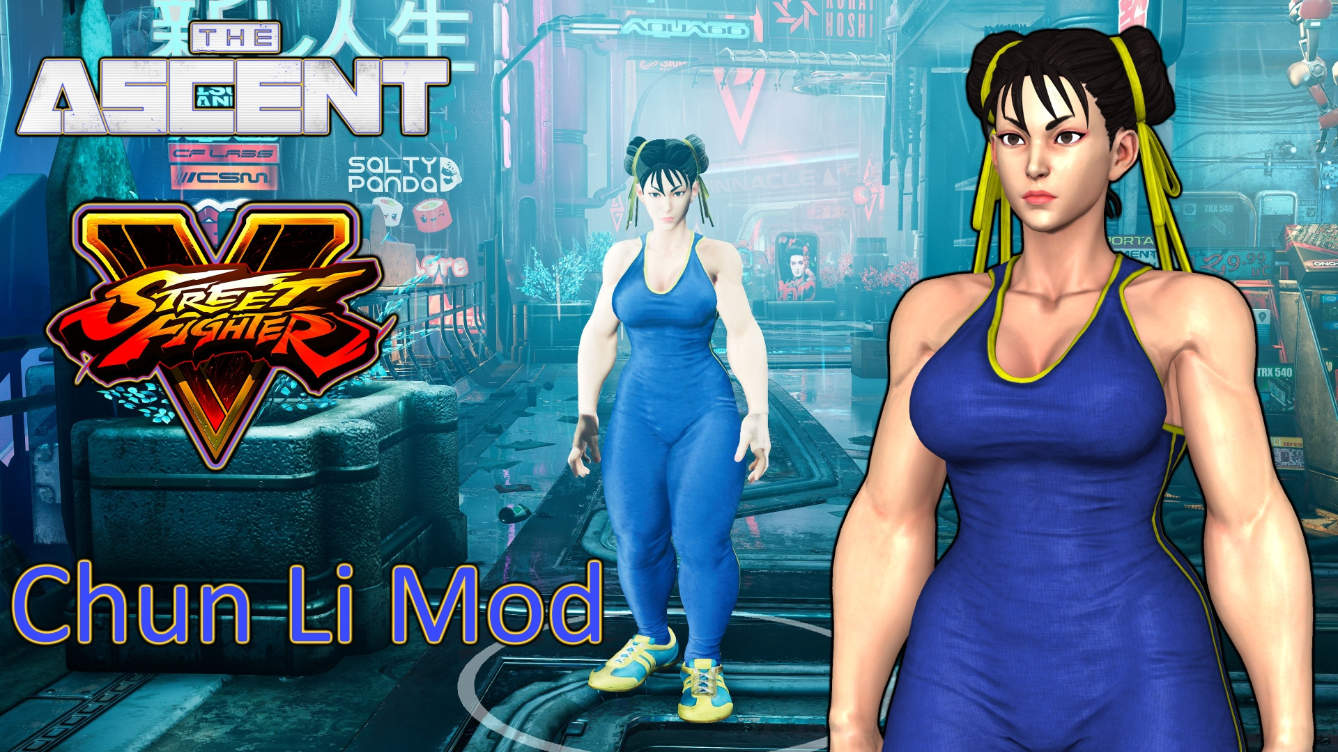 The Ascent Street Fighter 5 Chun Li Mod. 