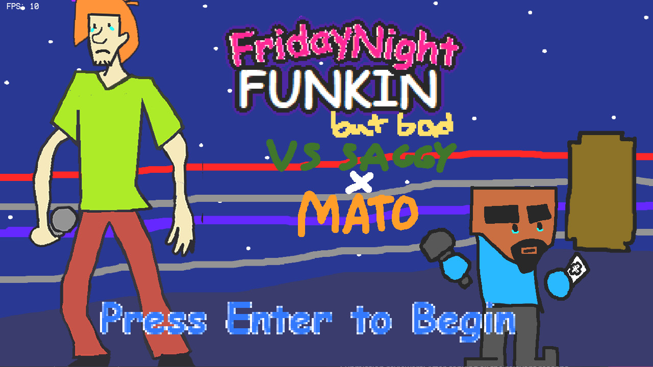 Shaggy X Matt but Sad and Bad [Friday Night Funkin'] [Mods]