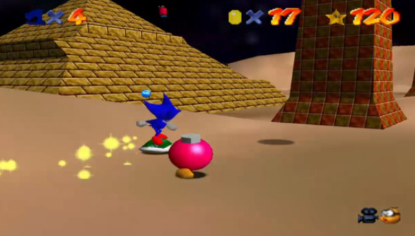 Play Nintendo 64 Mario 64 Sonic Edition Plus v2.2.2 Online in your browser  