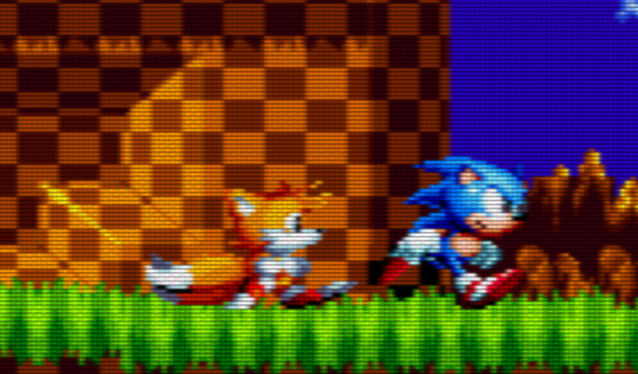 Pixilart - Sonic exe and tails exe by Sonic-Gamer