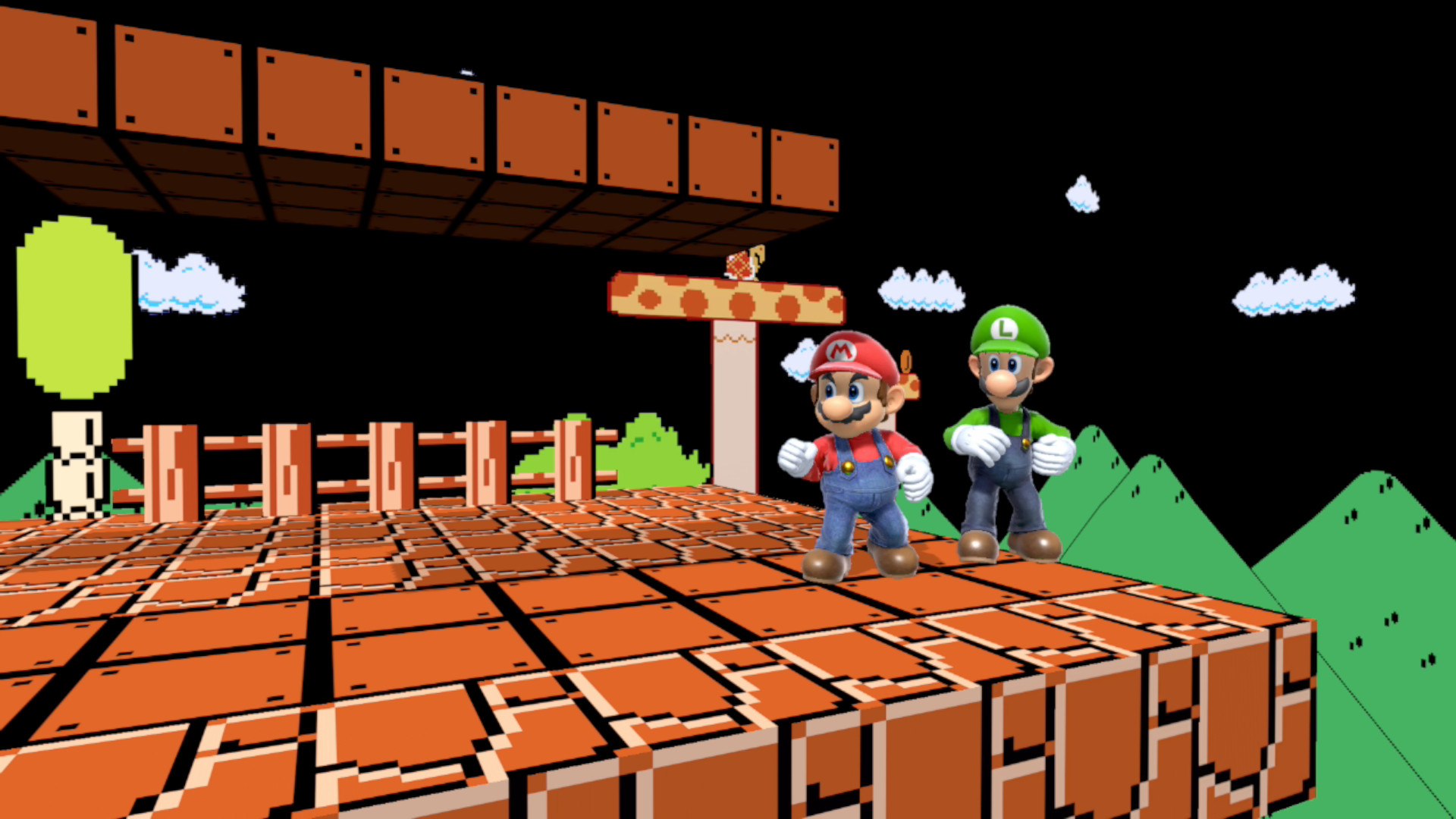 Mushroom Kingdom 64 Night Palette [Super Smash Bros. Ultimate] [Mods]