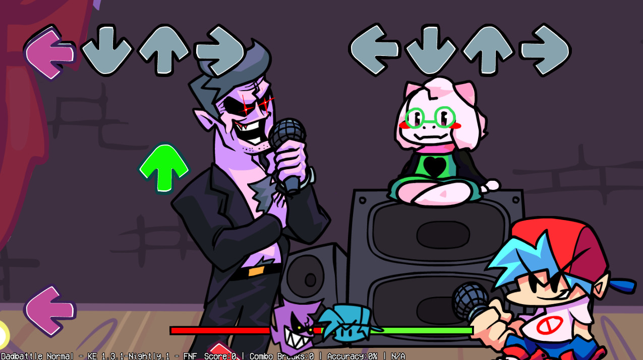 Ralsei Replaces Girlfriend [UPDATE!] Mod for Friday Night Funkin' | FNF ...
