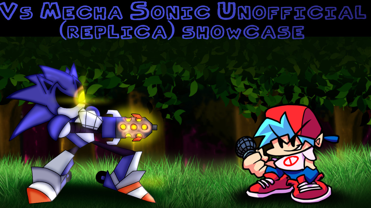 Playable Mecha Sonic + Super Mecha Sonic [Friday Night Funkin'] [Mods]