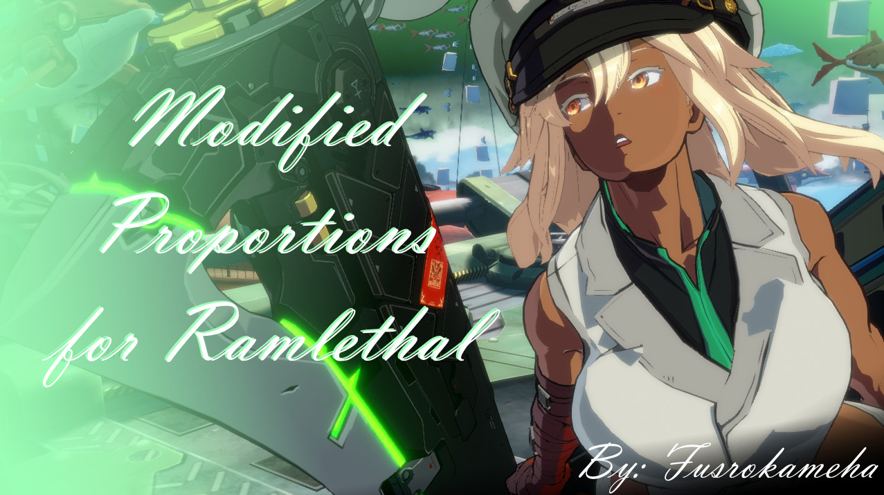 Modified Proportions For Ramlethal [GUILTY GEAR -STRIVE-] [Mods]