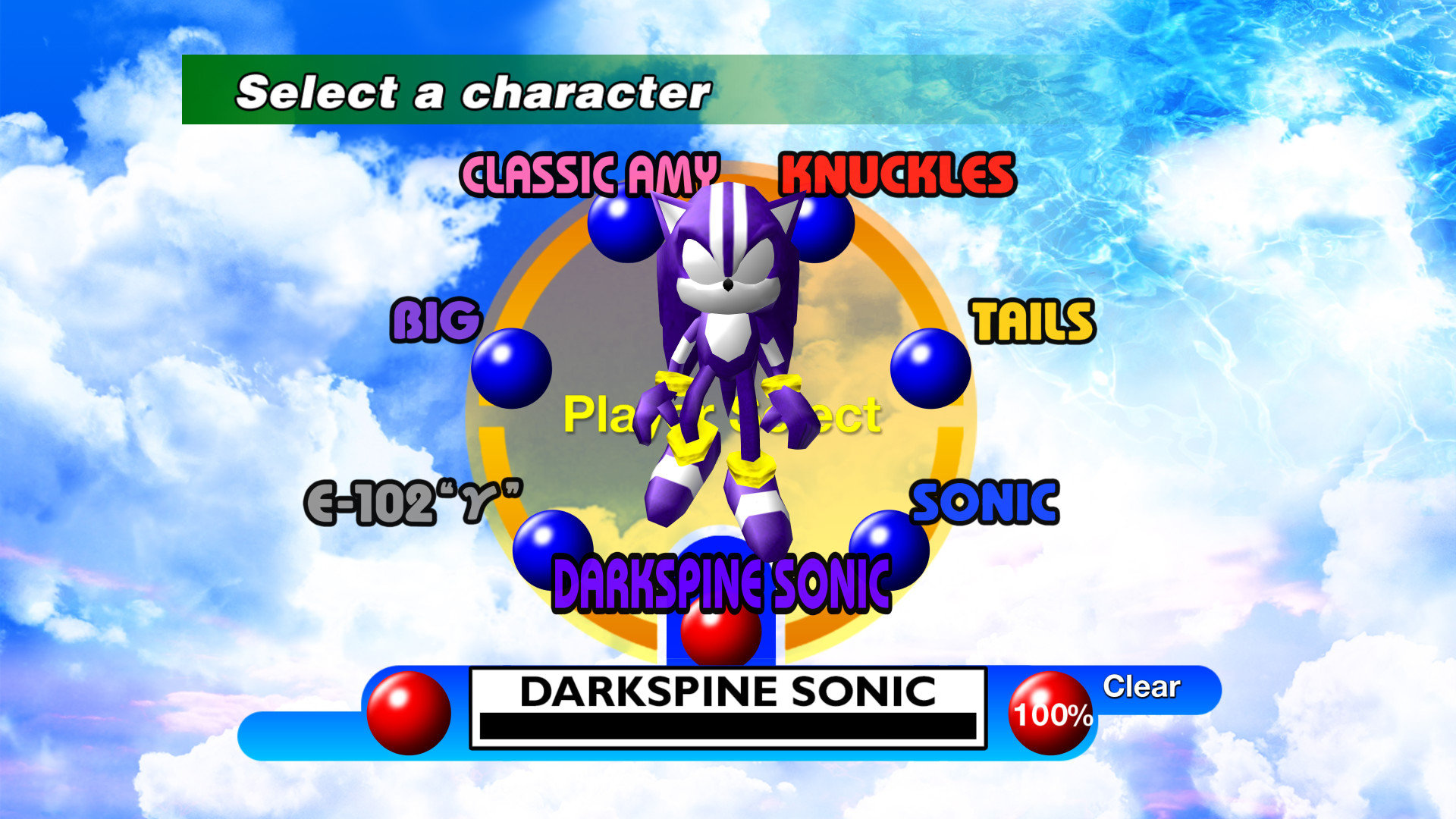 classic darkspine sonic