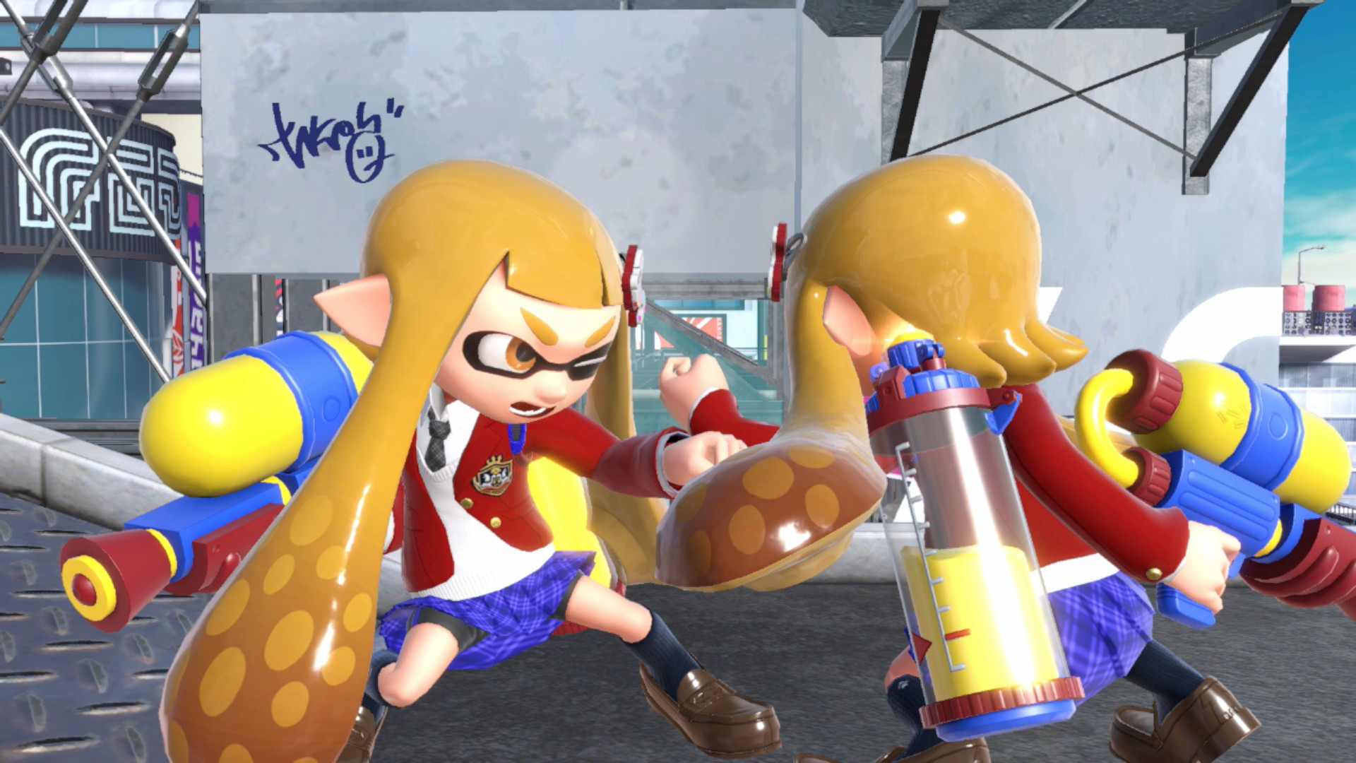 Devory on X: I made a Taiga Aisaka skin for Inkling from the