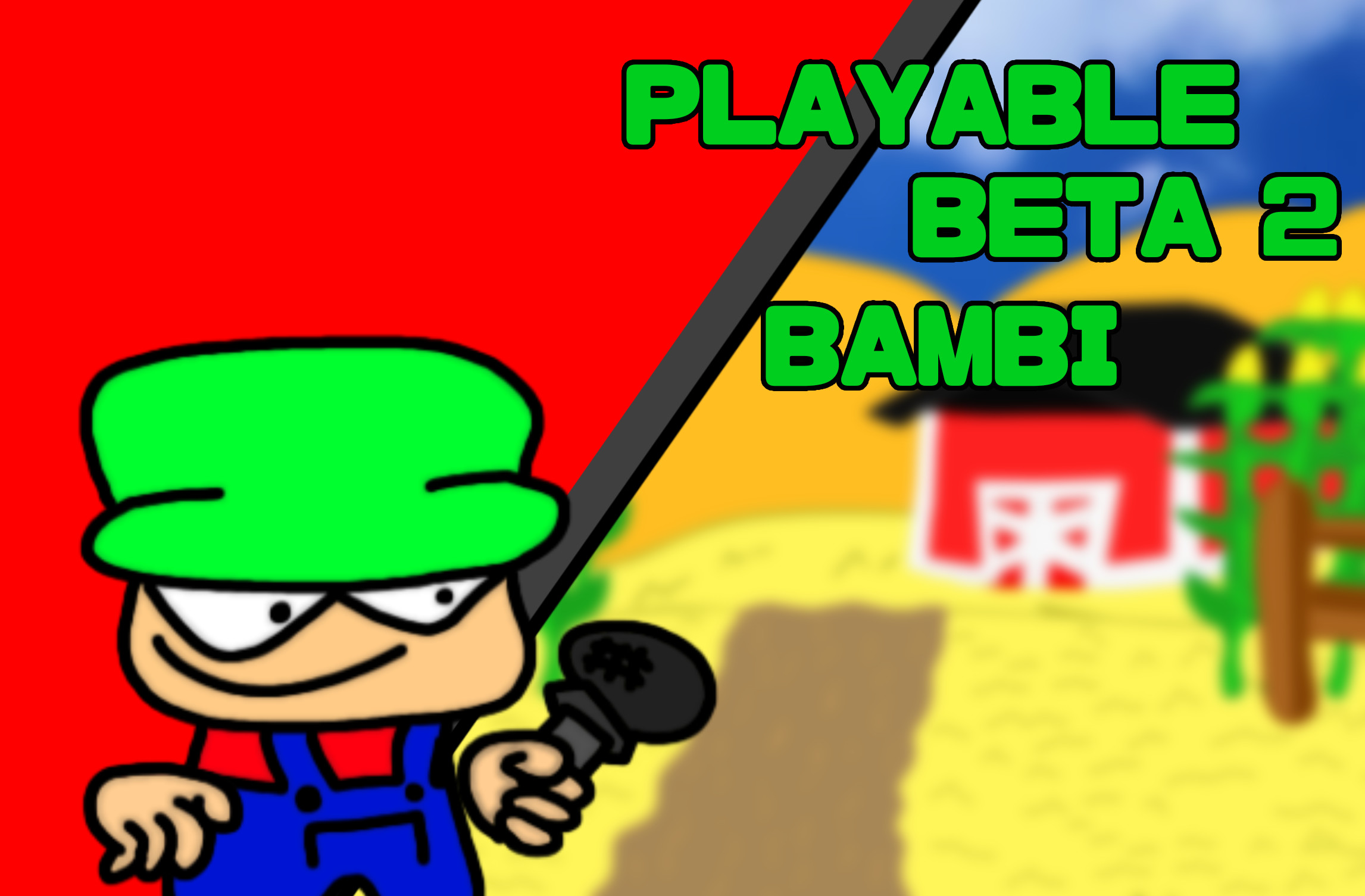 Playable Bambi (Beta 2) [Friday Night Funkin'] [Mods]