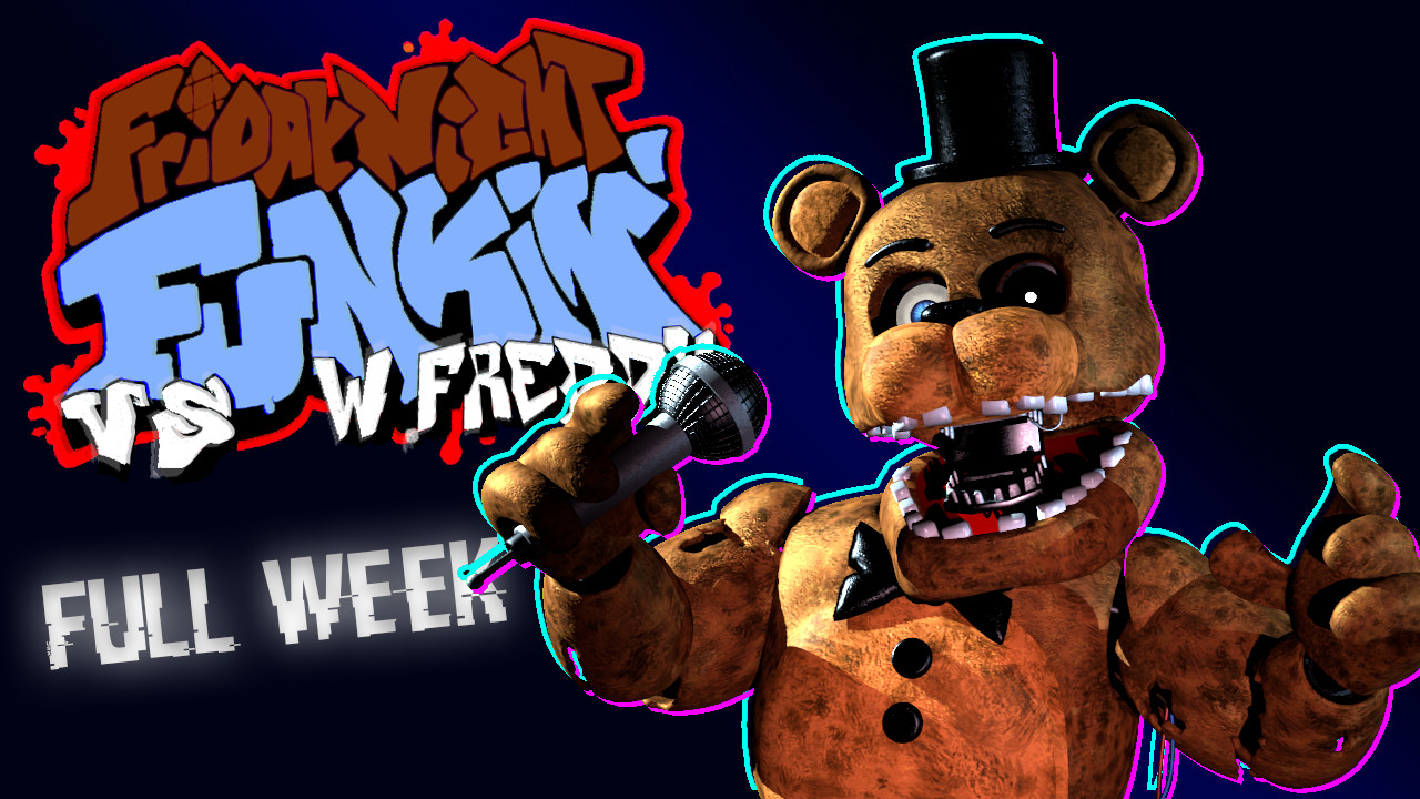 Vs. Withered Freddy (Full week) [Friday Night Funkin'] [Mods]