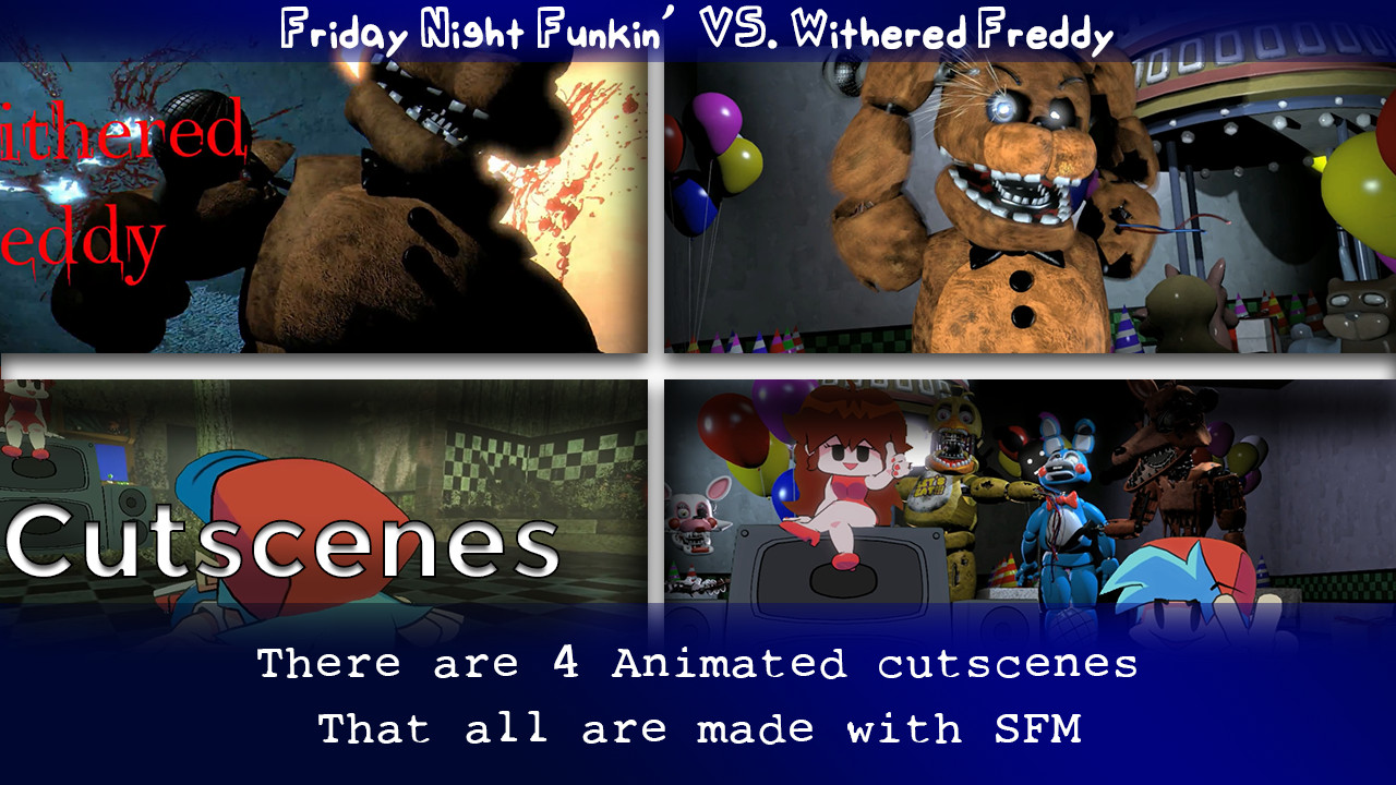 Withered freddy vs fnaf 2