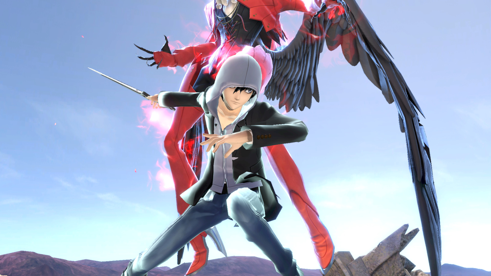 あ*う様 JOKERD ultimate S-pe. 1st Edit Hoodie Joker Mod for Super Smash Bros. Ultimate | SSBU Mods
