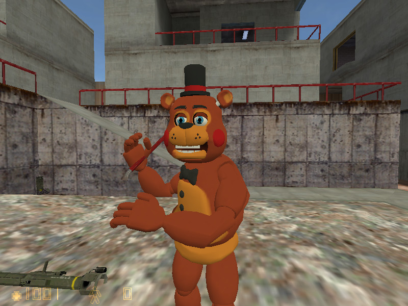 Fnaf 2 Toy Freddy Playermodel Mod for HalfLife HL Mods