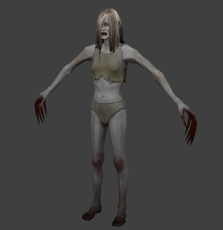 L4D1 Low Poly Witch Playermodel