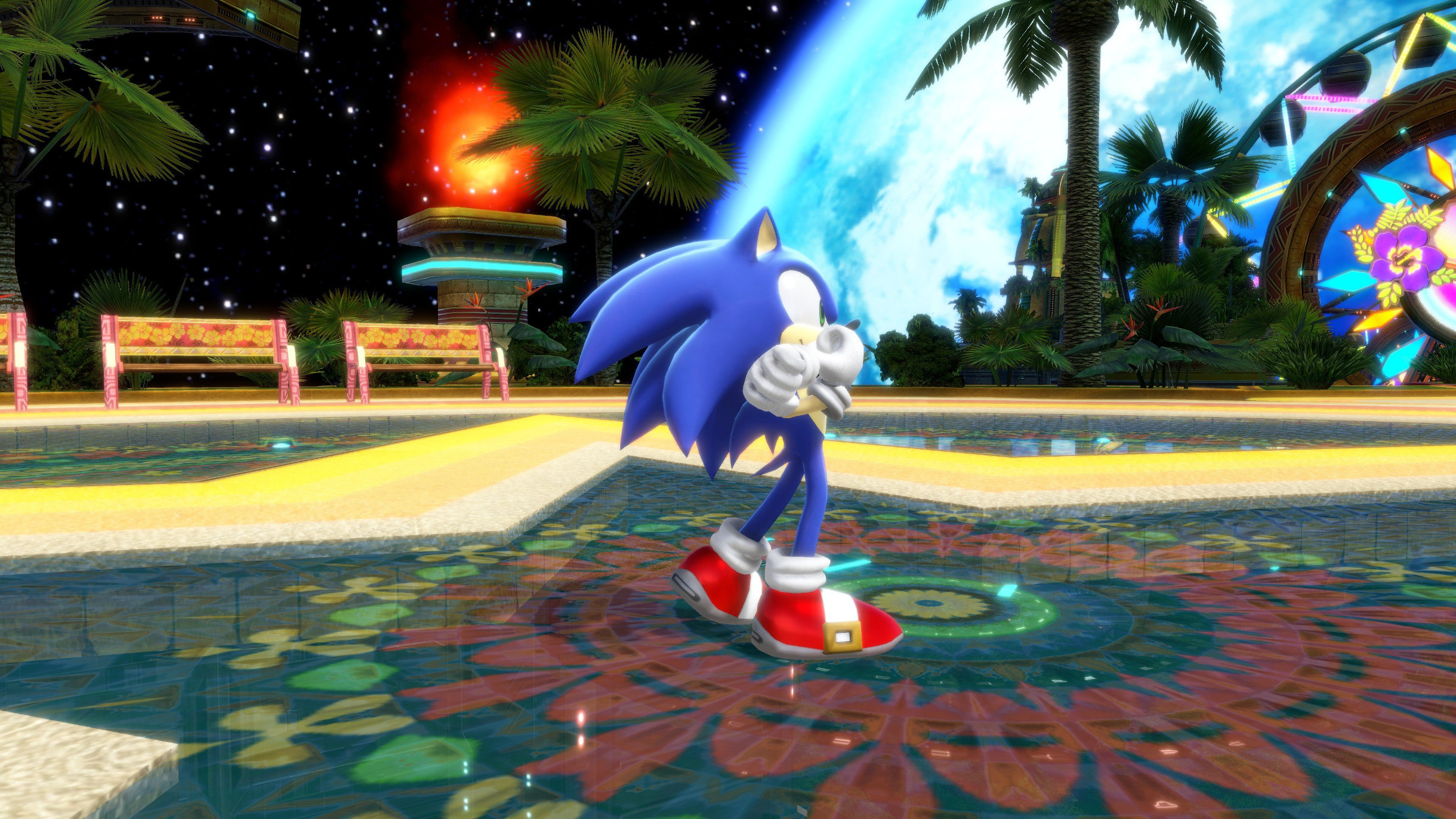 Sonic Colors Nds Level Background In Sonic 3 Air by Angry Sun