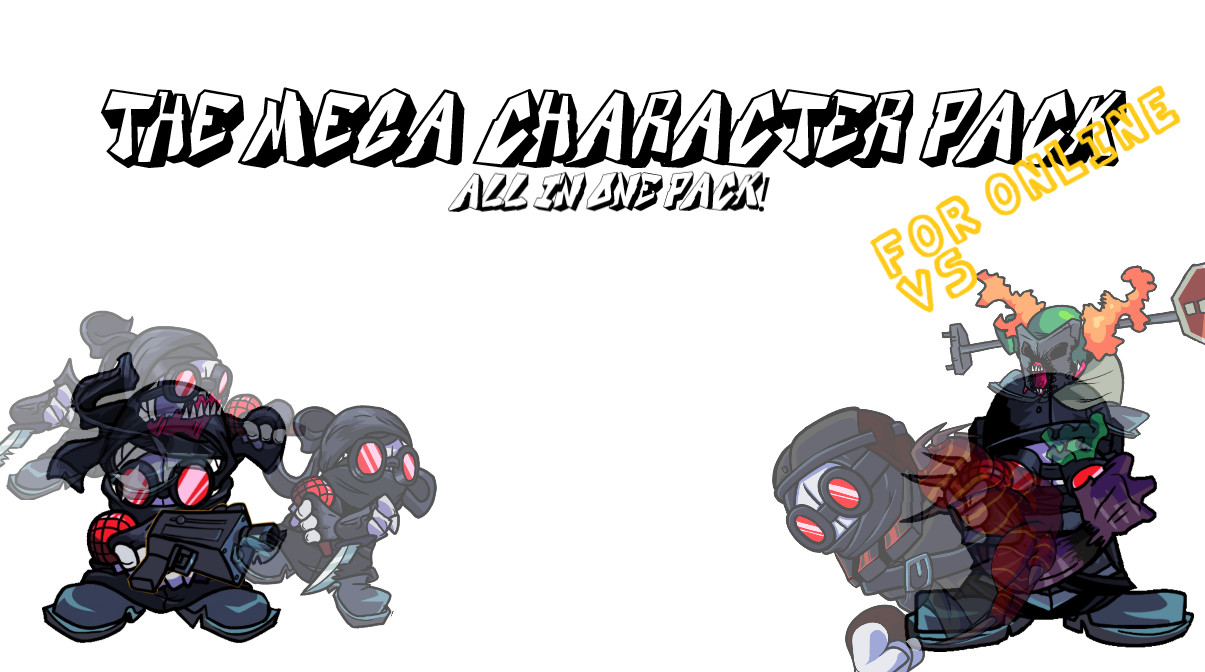 FNF Online VS Mega Character PACK [Friday Night Funkin'] [Mods]