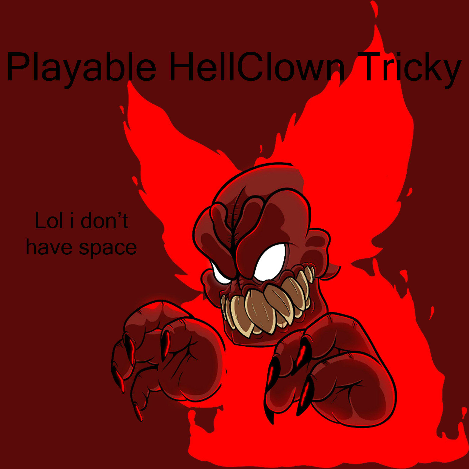 Playable Hell Clown Tricky [Friday Night Funkin'] [Mods]