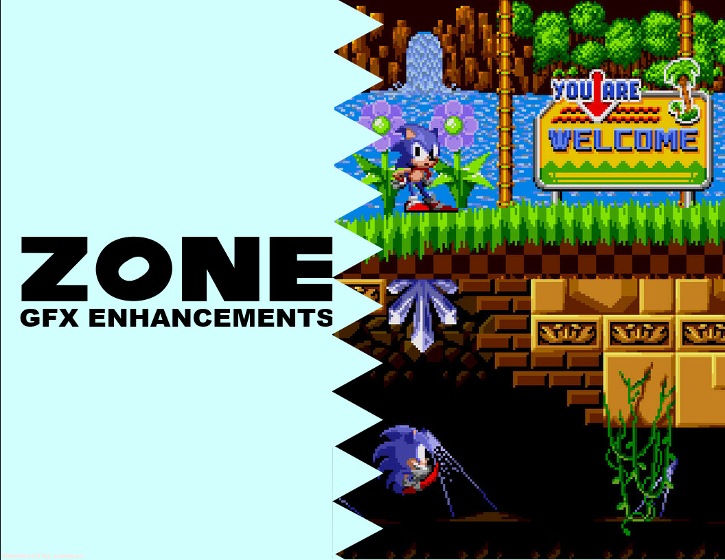 Sonic 1 Forever Visual Overhaul