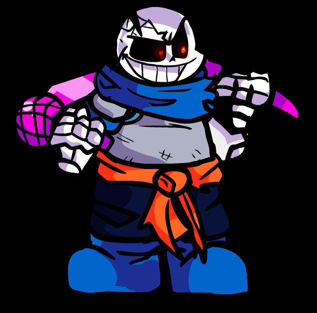 dusttrust sans sprite by Ralseimom on Newgrounds