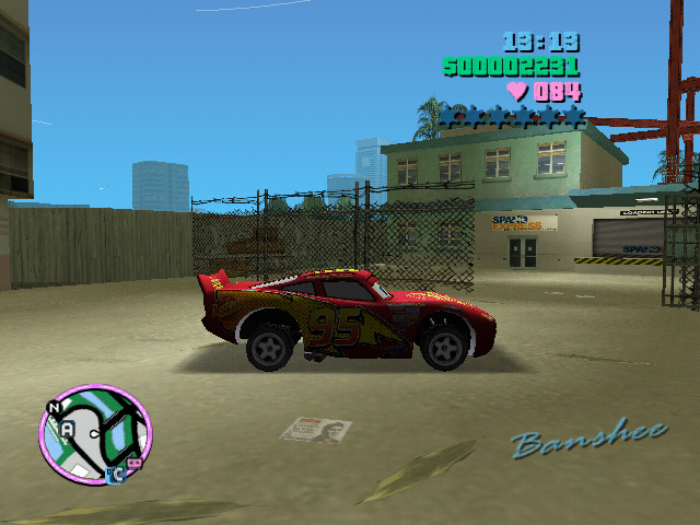 Cars 3 - McQueen para GTA San Andreas