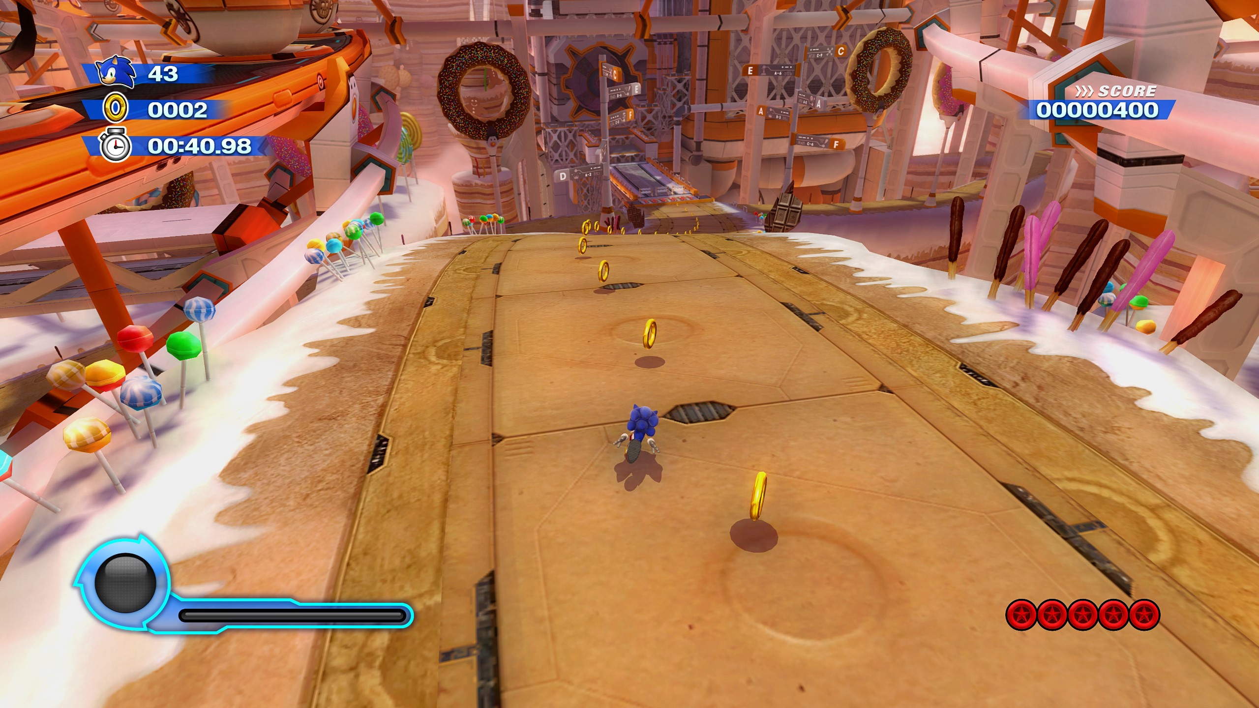 Play Sonic Colors DS Customization Widescreen, a game of Sonic