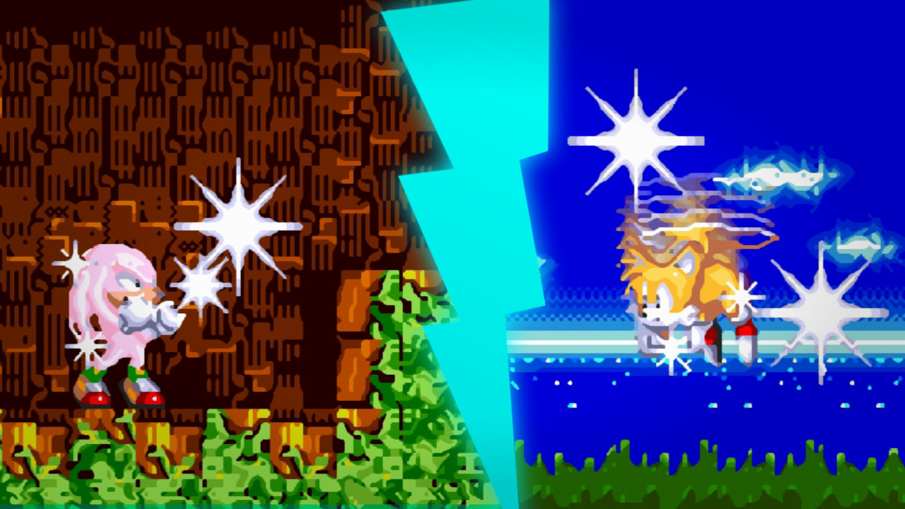 Hyper Stars for Knux & Tails (+Super Tails Stars) [Sonic 3 A.I.R.