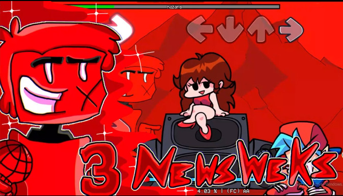 Friday Night Funkin´ VS RAION: RED WORLD (UPDATE) Mod for Friday Night ...