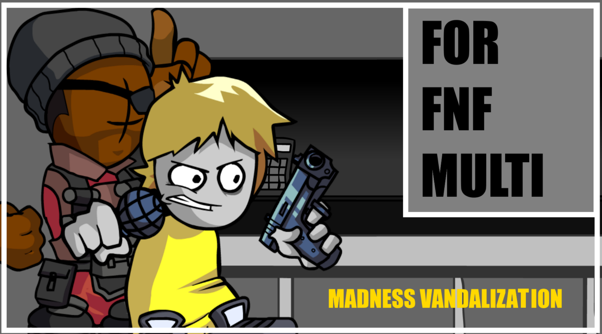 FNF: Madness Vandalization For FNF MULTI [0.1.0] [Friday Night Funkin ...