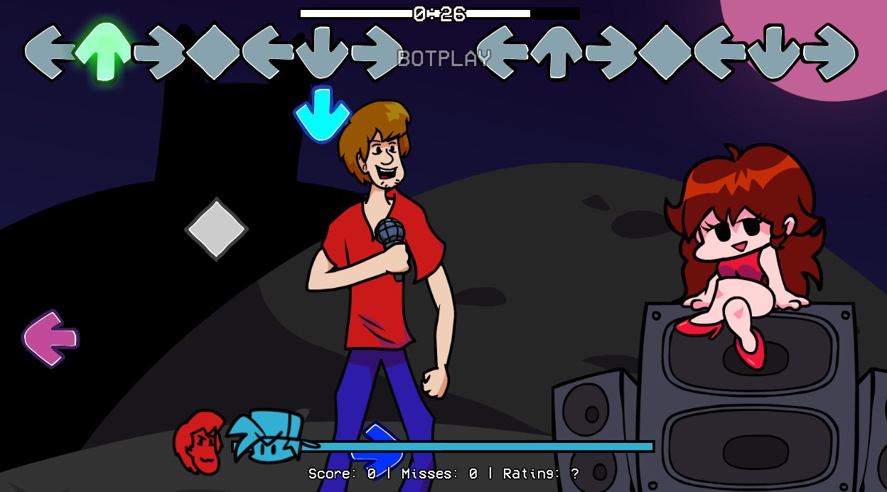 Red Shaggy Redrawn [Friday Night Funkin'] [Mods]