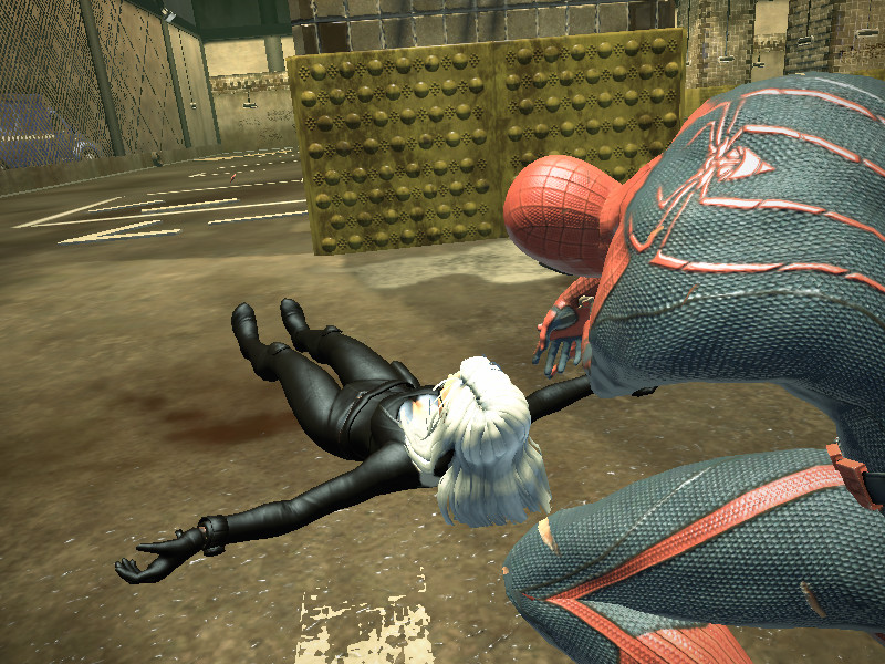 spiderman black cat game