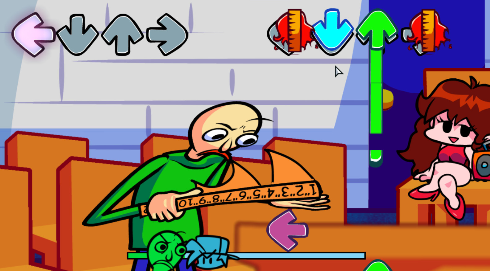 FNF: Baldi's Basics in Music and Rappin'! (DEMO) [Friday Night Funkin']  [Mods]